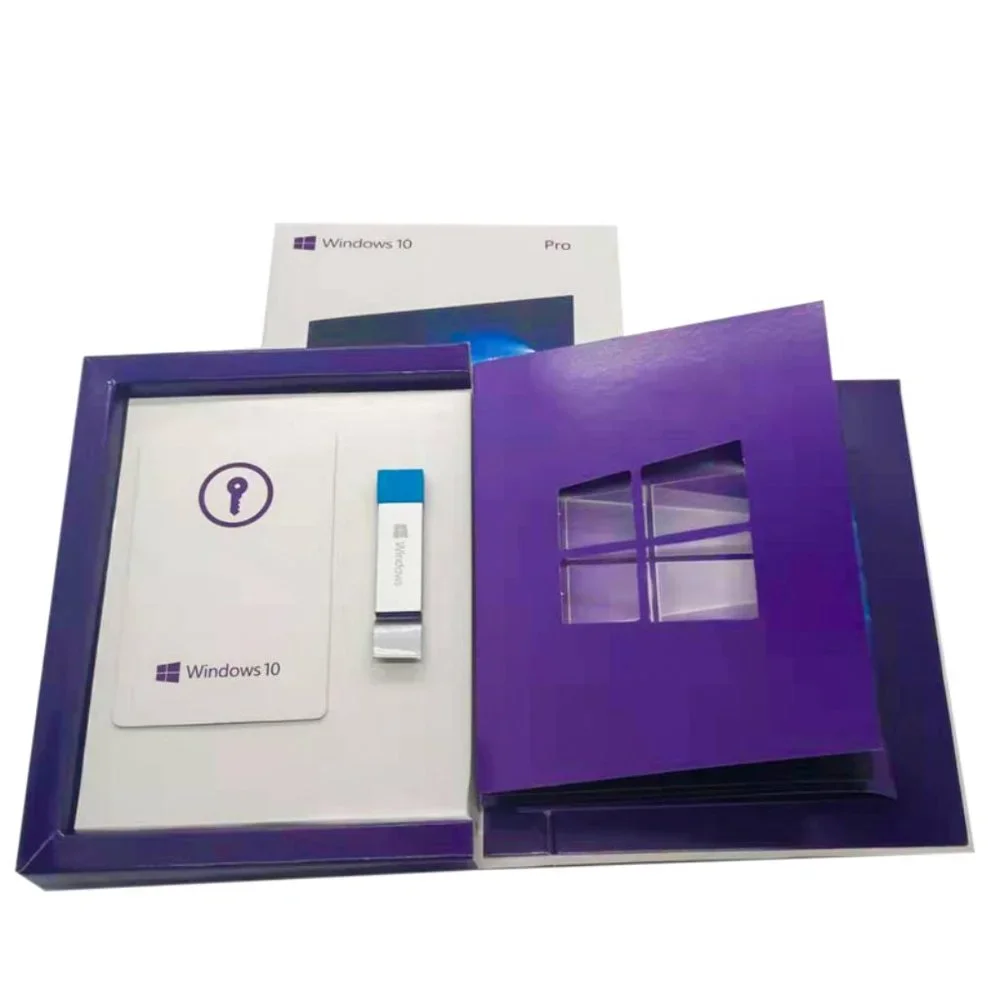 Microsoft Windows 10 Professional 32/64-Bit Retail Box USB Drive New *Sealed*